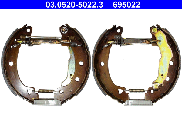 Brake Shoe Set (03.0520-5022.3)