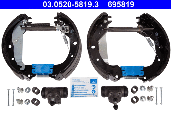 Brake Shoe Set (03.0520-5819.3)
