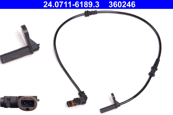 Sensor, wheel speed (24.0711-6189.3)