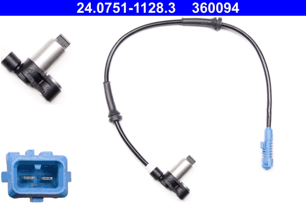 Sensor, wheel speed (24.0751-1128.3)