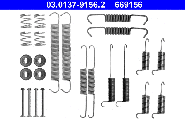 Accessory Kit, brake shoes (03.0137-9156.2)