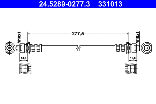 Brake Hose (24.5289-0277.3)