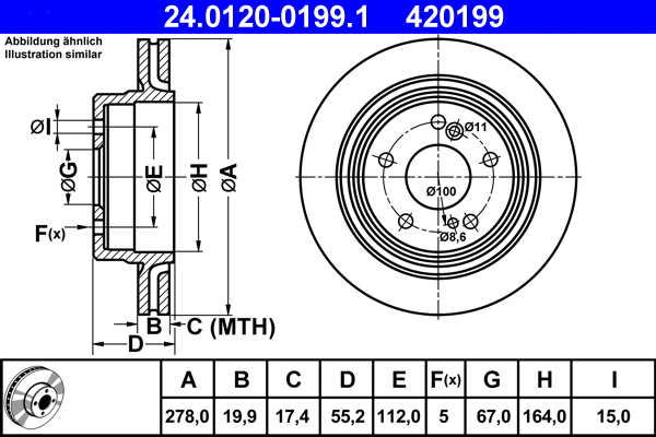 Brake Disc (24.0120-0199.1)