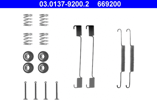 Accessory Kit, brake shoes (03.0137-9200.2)
