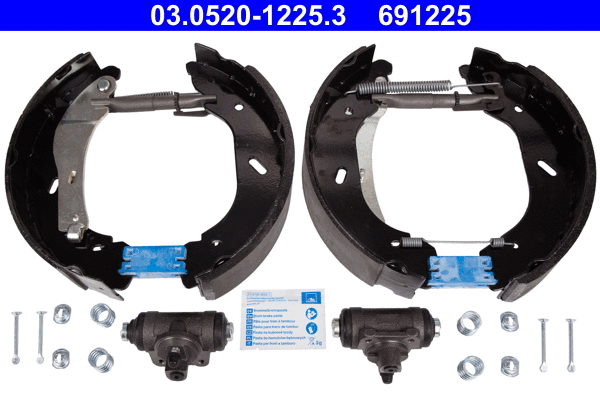 Brake Shoe Set (03.0520-1225.3)