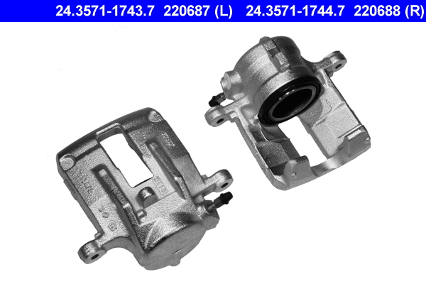 Brake Caliper (24.3571-1744.7)