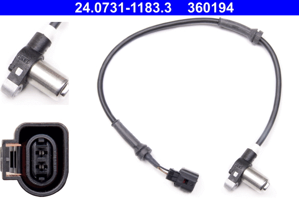 Sensor, wheel speed (24.0731-1183.3)