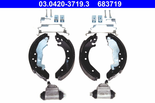 Brake Shoe Set (03.0420-3719.3)