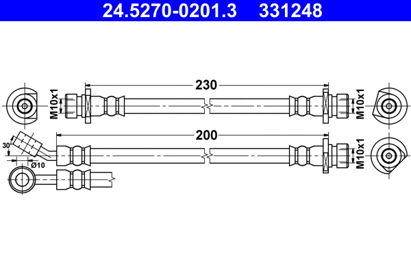 Brake Hose (24.5270-0201.3)