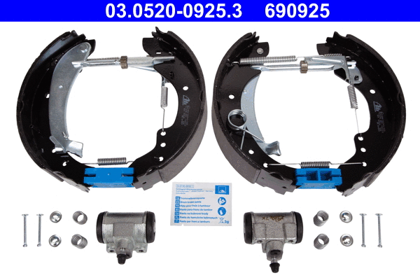 Brake Shoe Set (03.0520-0925.3)