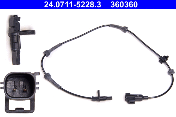 Sensor, wheel speed (24.0711-5228.3)