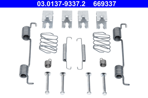 Accessory Kit, parking brake shoes