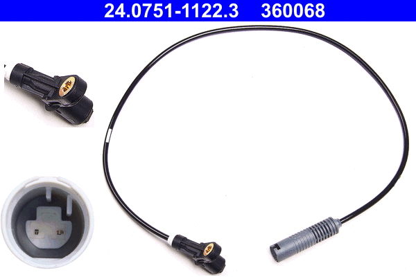Sensor, wheel speed (24.0751-1122.3)