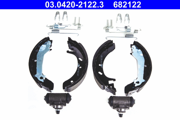 Brake Shoe Set (03.0420-2122.3)