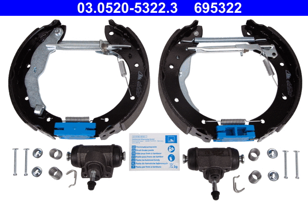 Brake Shoe Set (03.0520-5322.3)