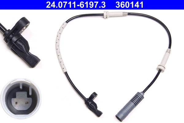 Sensor, wheel speed (24.0711-6197.3)