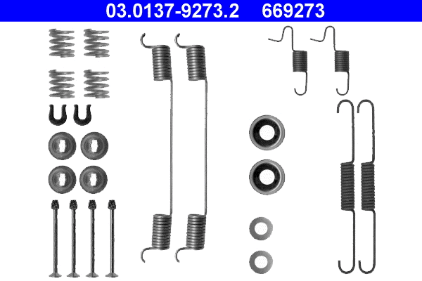 Accessory Kit, brake shoes (03.0137-9273.2)