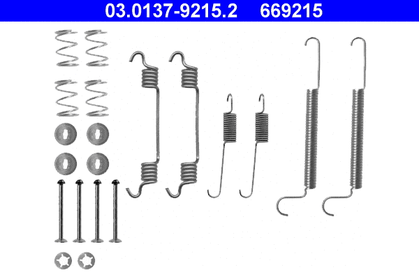 Accessory Kit, brake shoes (03.0137-9215.2)