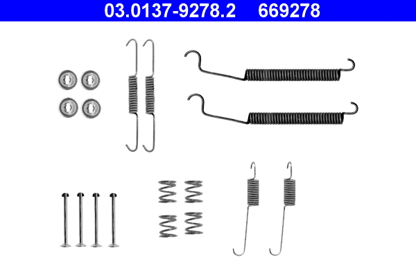 Accessory Kit, brake shoes (03.0137-9278.2)