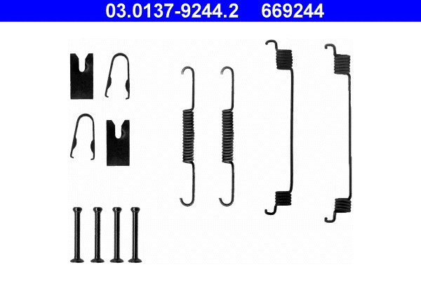 Accessory Kit, brake shoes (03.0137-9244.2)