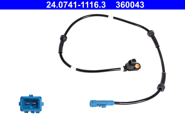 Sensor, wheel speed (24.0741-1116.3)