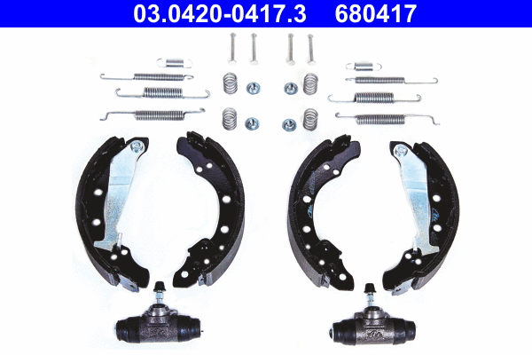 Brake Shoe Set (03.0420-0417.3)