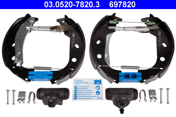 Brake Shoe Set (03.0520-7820.3)