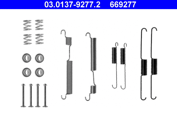Accessory Kit, brake shoes (03.0137-9277.2)