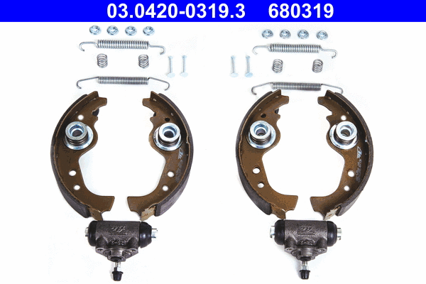Brake Shoe Set (03.0420-0319.3)
