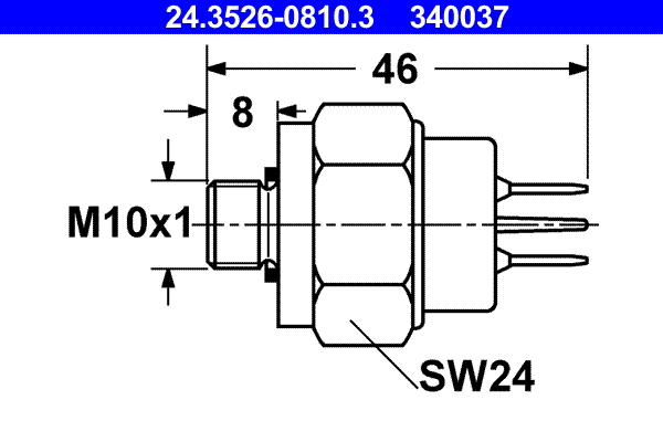 Stop Light Switch (24.3526-0810.3)