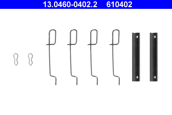 Accessory Kit, disc brake pad (13.0460-0402.2)