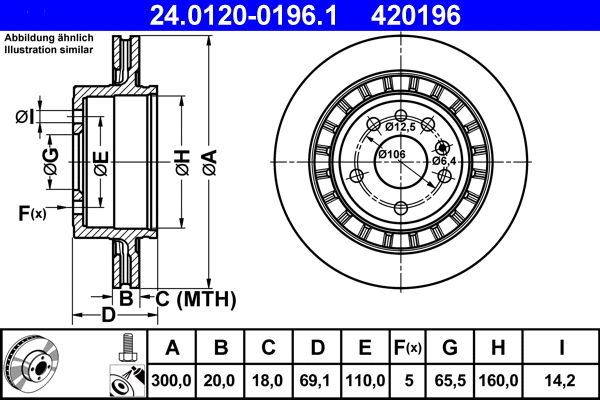 Brake Disc (24.0120-0196.1)