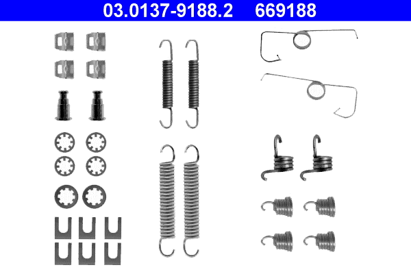 Accessory Kit, brake shoes (03.0137-9188.2)