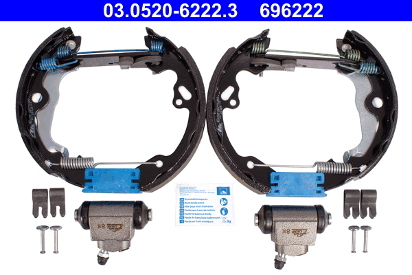 Brake Shoe Set (03.0520-6222.3)