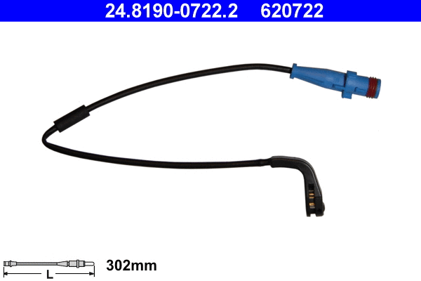 Warning Contact, brake pad wear (24.8190-0722.2)
