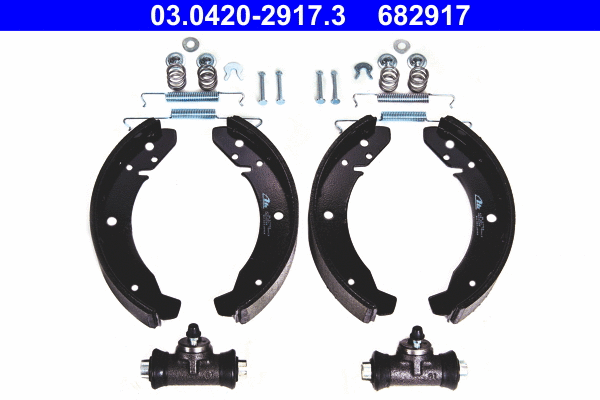 Brake Shoe Set (03.0420-2917.3)