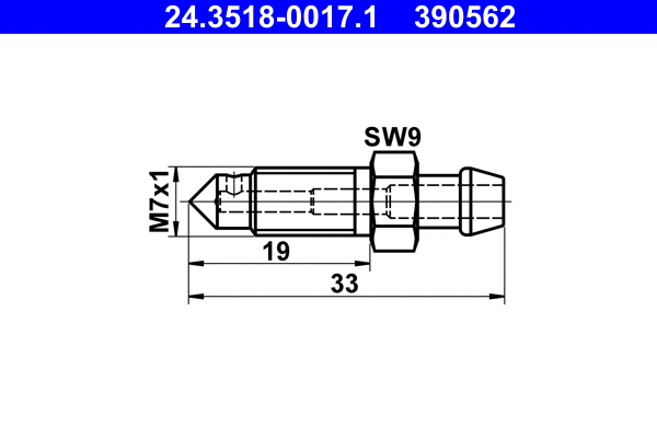 Breather Screw/Valve (24.3518-0017.1)