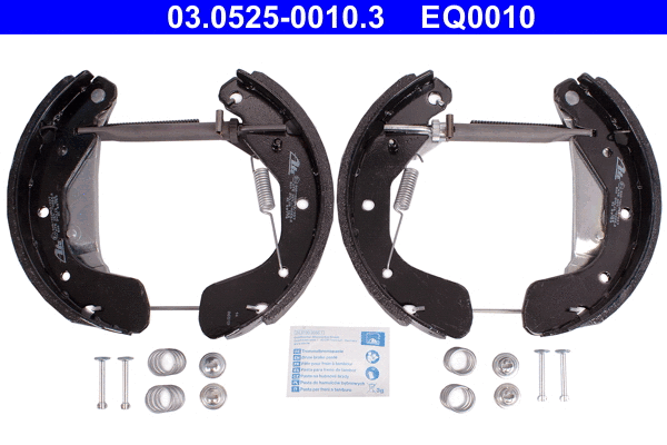 Brake Shoe Set (03.0525-0010.3)