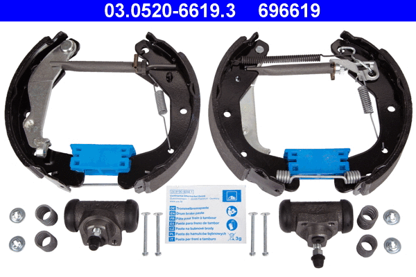 Brake Shoe Set (03.0520-6619.3)