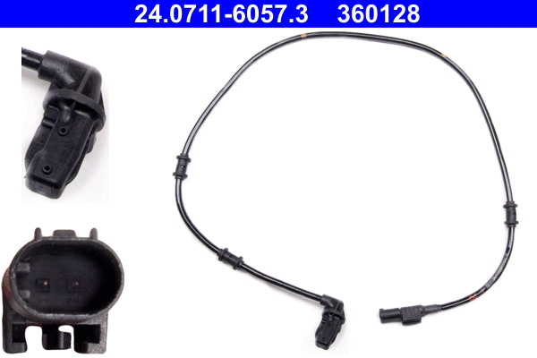 Sensor, wheel speed (24.0711-6057.3)