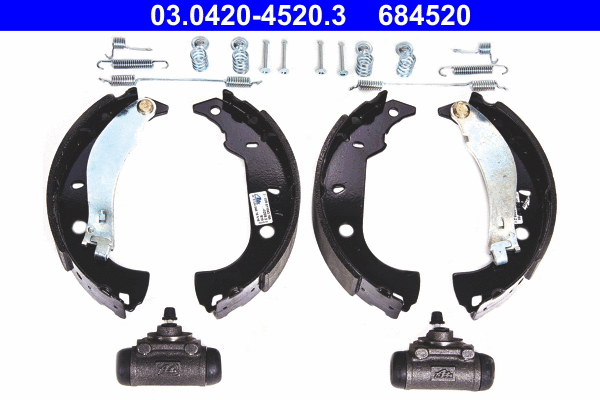 Brake Shoe Set (03.0420-4520.3)