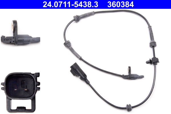 Sensor, wheel speed (24.0711-5438.3)