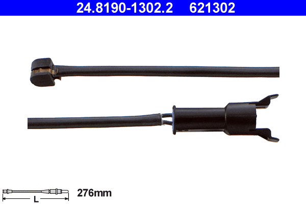 Warning Contact, brake pad wear (24.8190-1302.2)