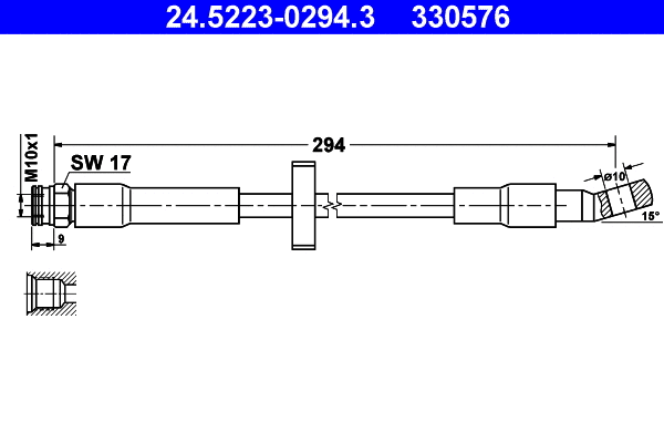 Brake Hose (24.5223-0294.3)