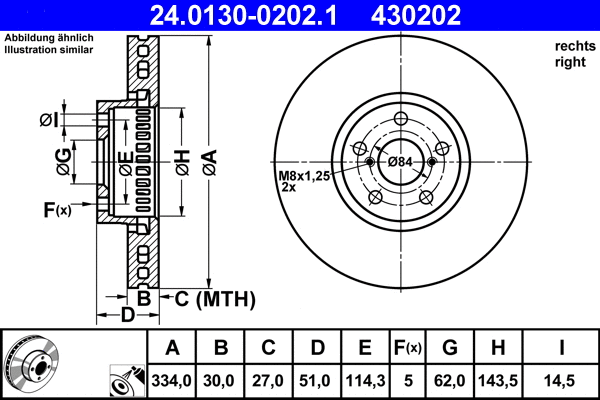 Brake Disc (24.0130-0202.1)