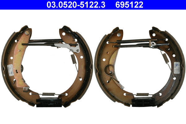 Brake Shoe Set (03.0520-5122.3)