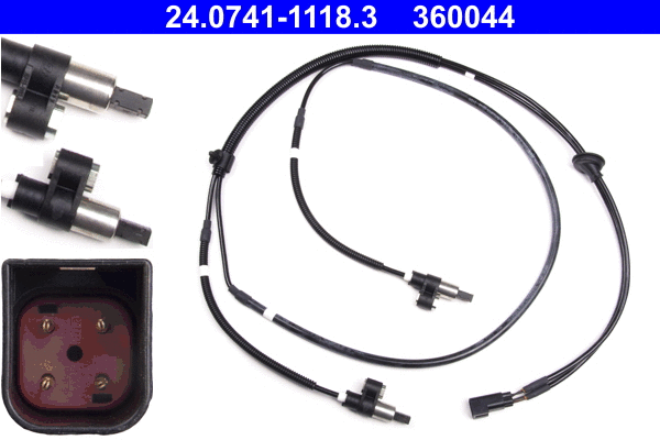 Sensor, wheel speed (24.0741-1118.3)