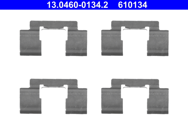 Accessory Kit, disc brake pad (13.0460-0134.2)