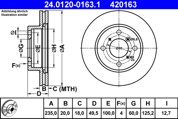 Brake Disc (24.0120-0163.1)