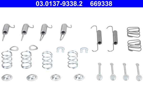 Accessory Kit, parking brake shoes